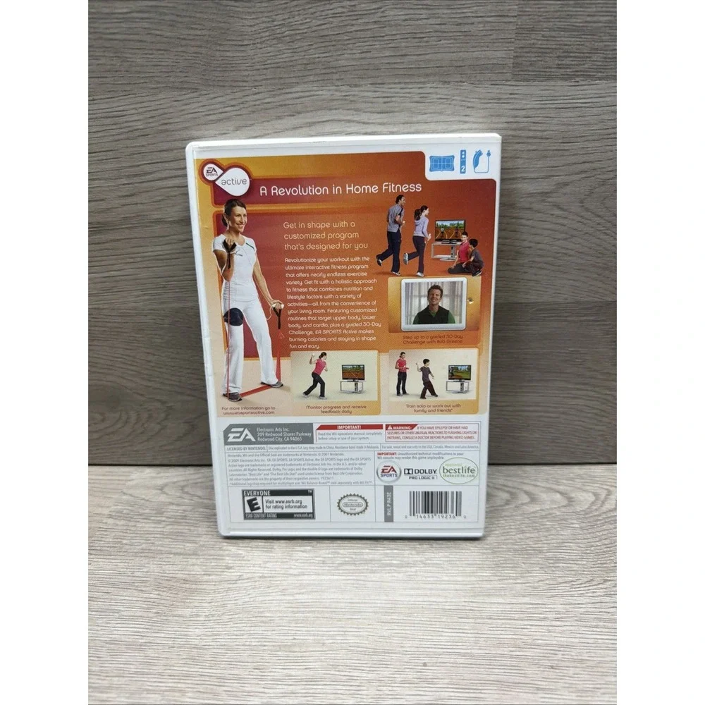 Nintendo Wii Game Lot. All CIB/ Tested. Wii Play, Wii Fit, Wii Fit +, Active